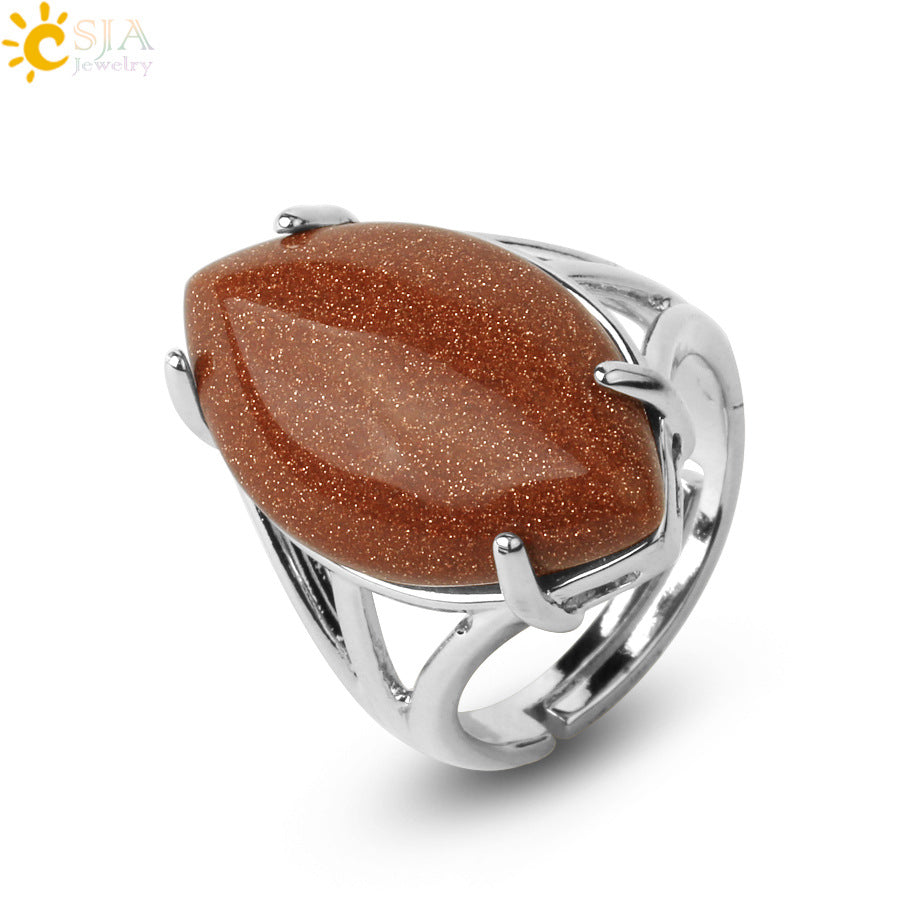 Women's Eye Cold Wind Fashion Alloy Open Rings