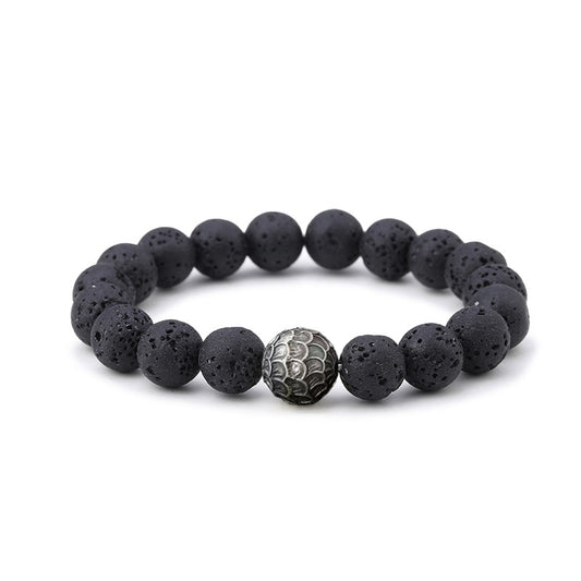Men's High Sense Volcanic Rock Bead Gift Bracelets