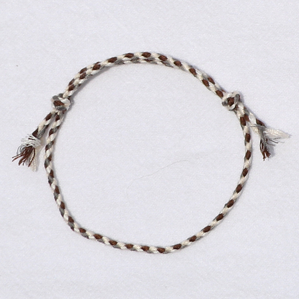 Hand-woven Tibetan Hand Rub Thread Carrying Bracelets