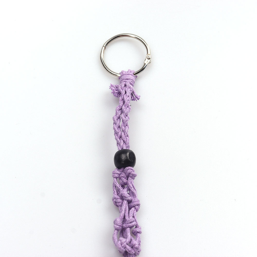Women's Weave Natural Stone Rope Net Bag Necklaces