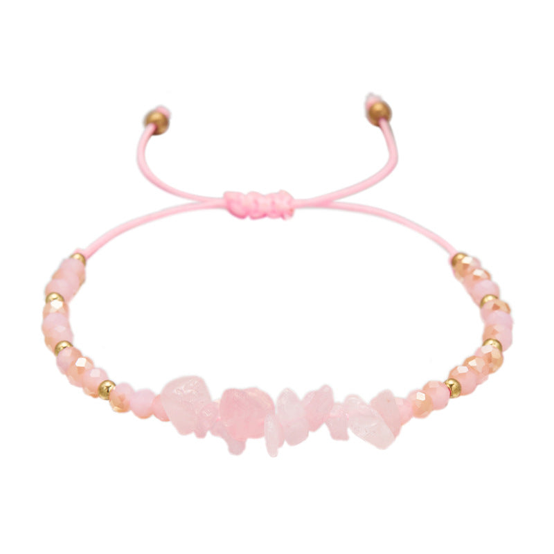 Fashion Natural Stone Gravel Wind Beaded Bracelets