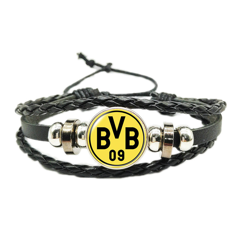 Champions League Football Club Logo Time Bracelets