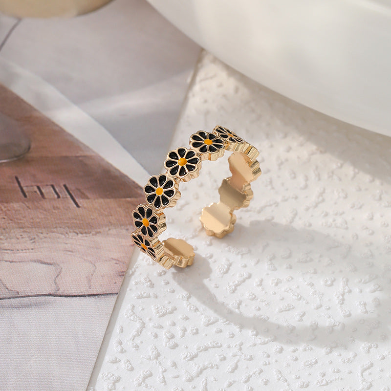 Mori Style Fresh Epoxy Series Fashion Rings