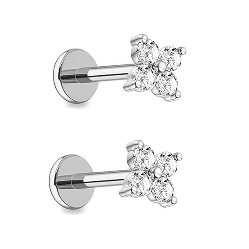 Best-selling Personality Flat Back Beautiful Elegant Earings Summer Stud Earrings