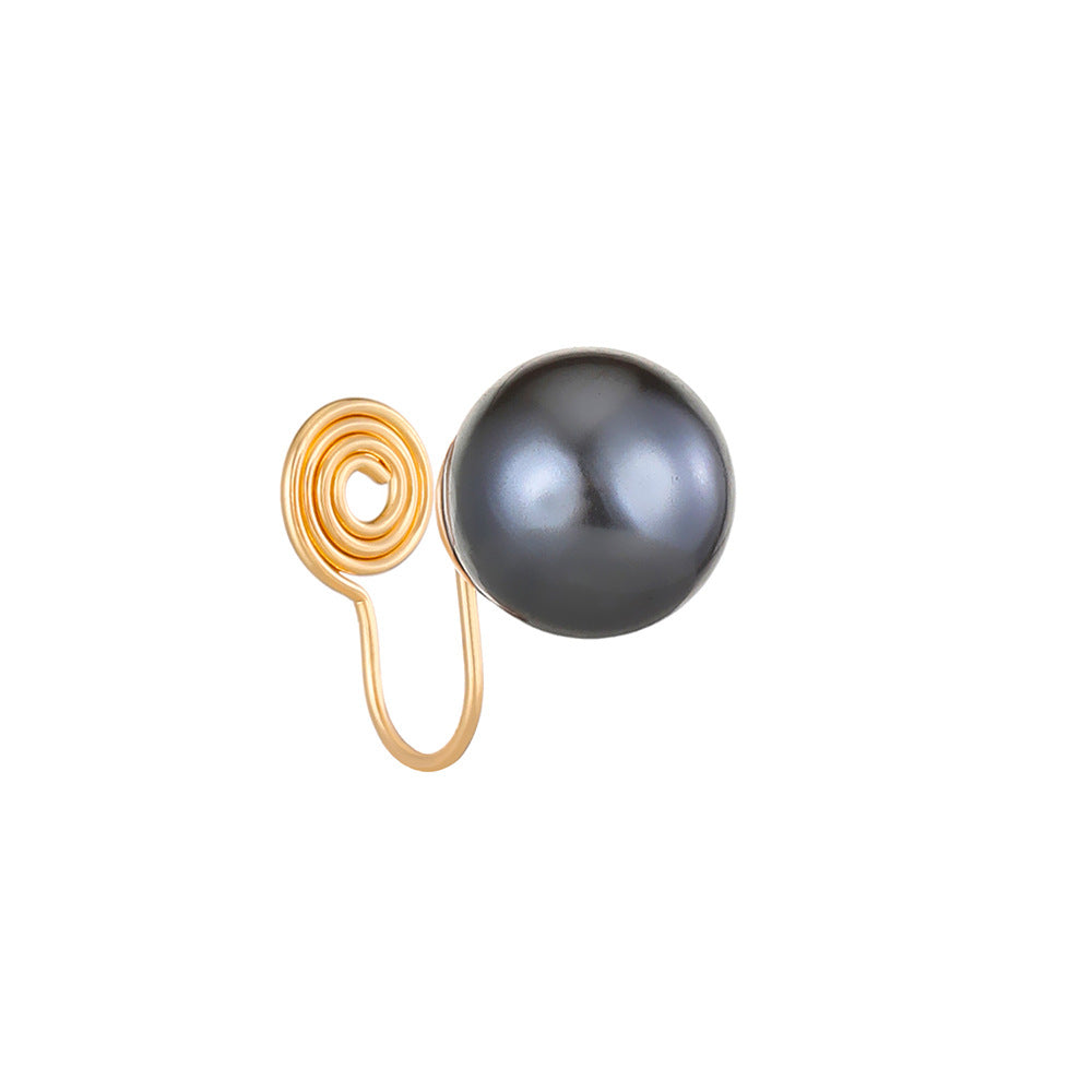 Piercing Female Design Sense Retro Temperament Earrings