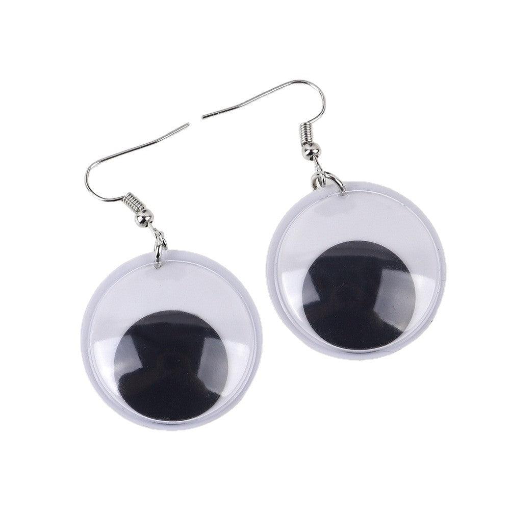 Retro Halloween Hip Hop Funny Party Earrings