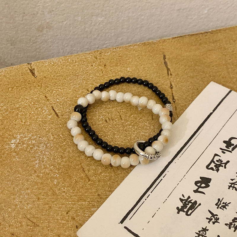 Niche Retro Chinese Beaded Handmade Stall Bracelets
