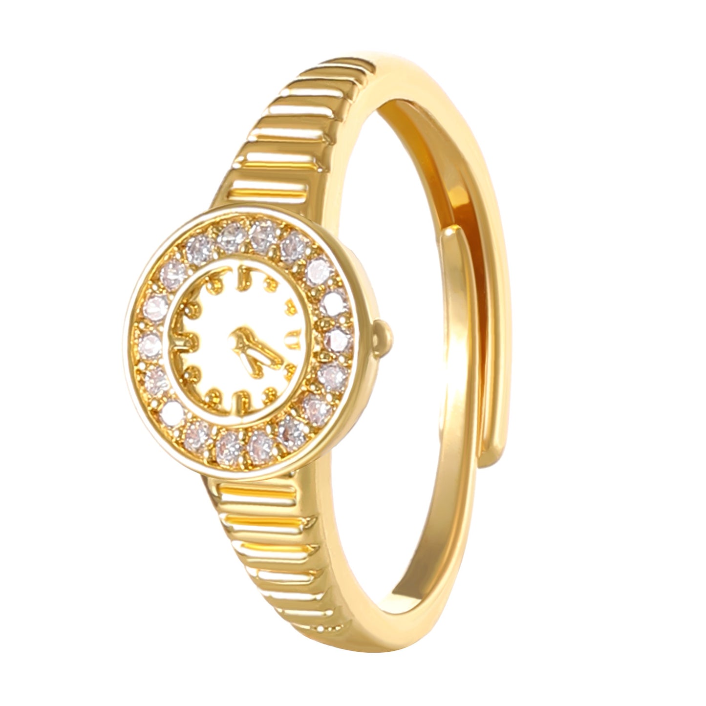 Light Luxury Adjustable Mouth Personality Gift Rings