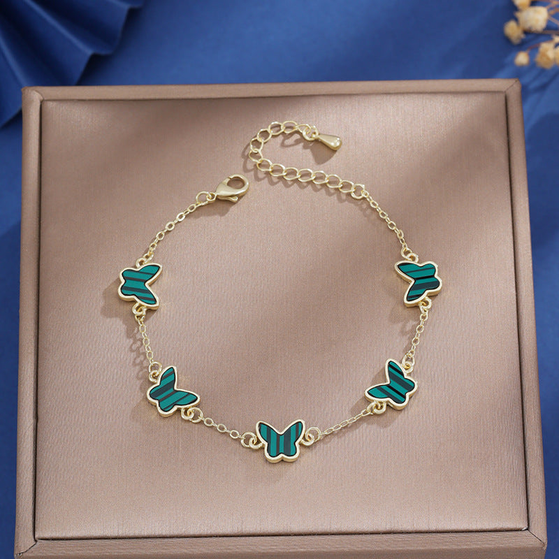 Simple Design Butterfly Female Personality Source Bracelet