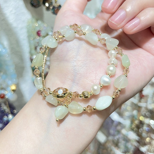 Freshwater Pearl Female Trendy Design Girlfriends Bracelets