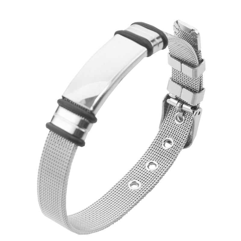 Small Commodity Stainless Steel Strap Niche High-grade Titanium Bracelets