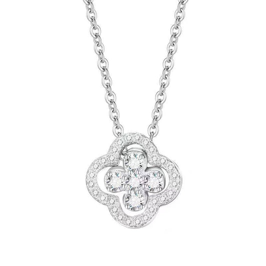 Lucky Four-leaf Clover Detachable Female Smart Necklaces