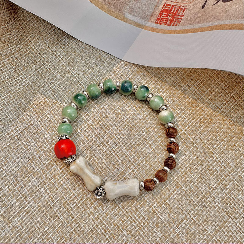 Niche Retro Chinese Beaded Handmade Stall Bracelets