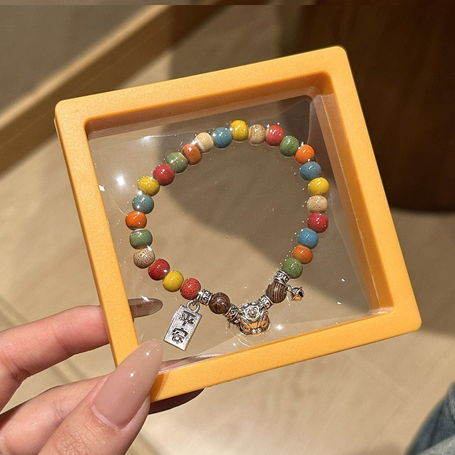 Niche Retro Chinese Beaded Handmade Stall Bracelets