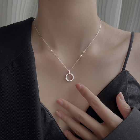 Women's Sterling Sier Light Luxury Trendy Niche Pendants
