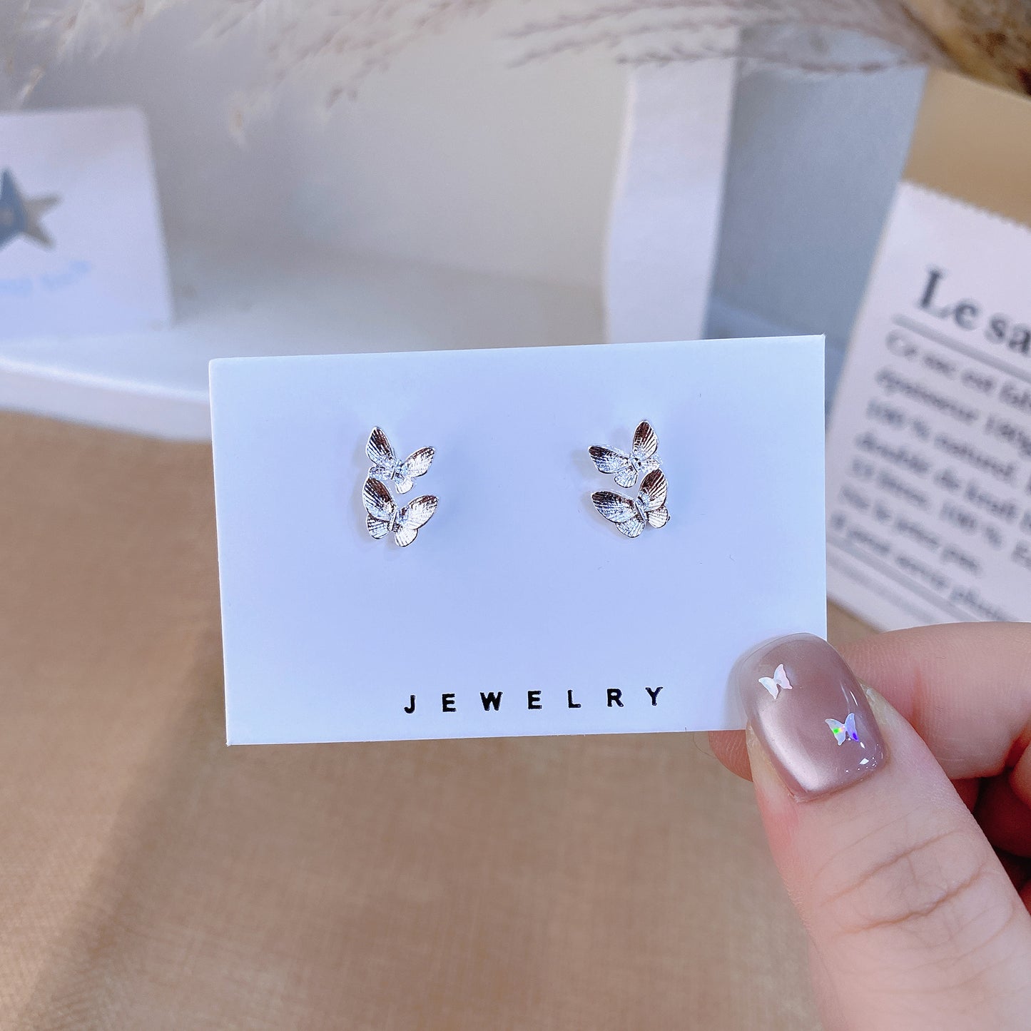Needle Simple Exquisite Plain Ear Cute Earrings