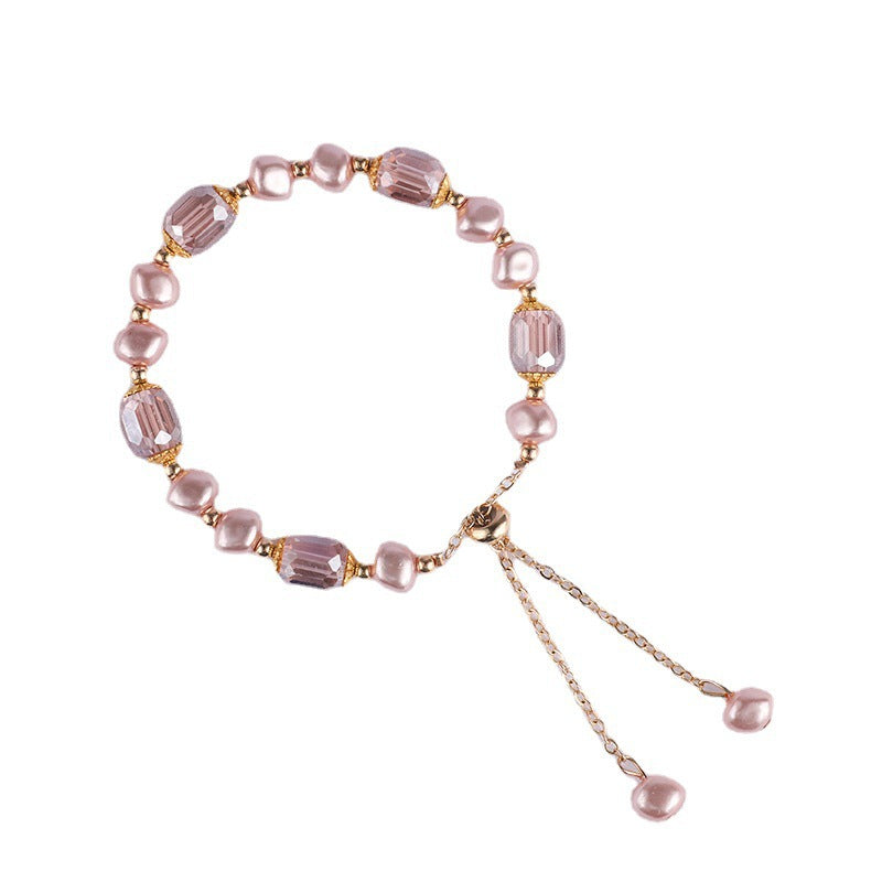 Freshwater Pearl High Sense Design Crystal Bracelets