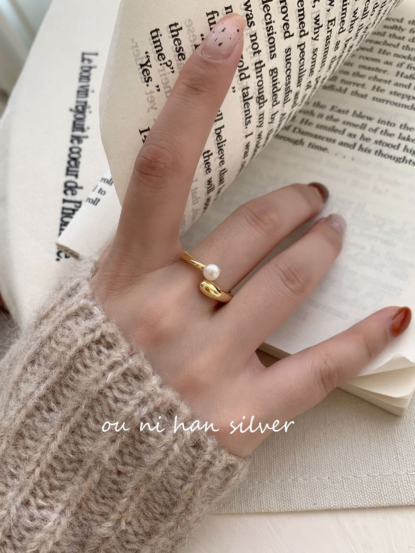Oni Sterling Sier Female Style Design Rings