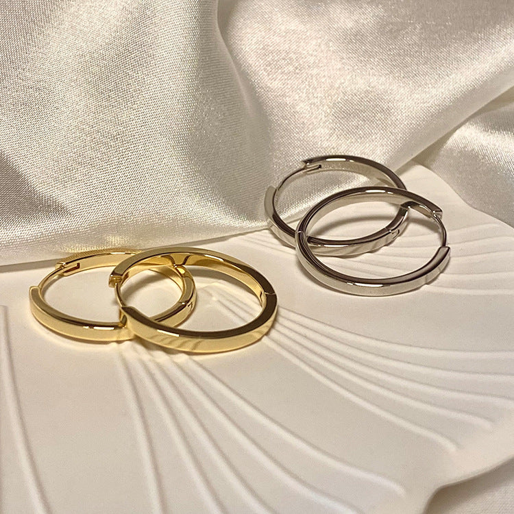 Hoop Tide Ear Design Simple Earclip Female Earrings