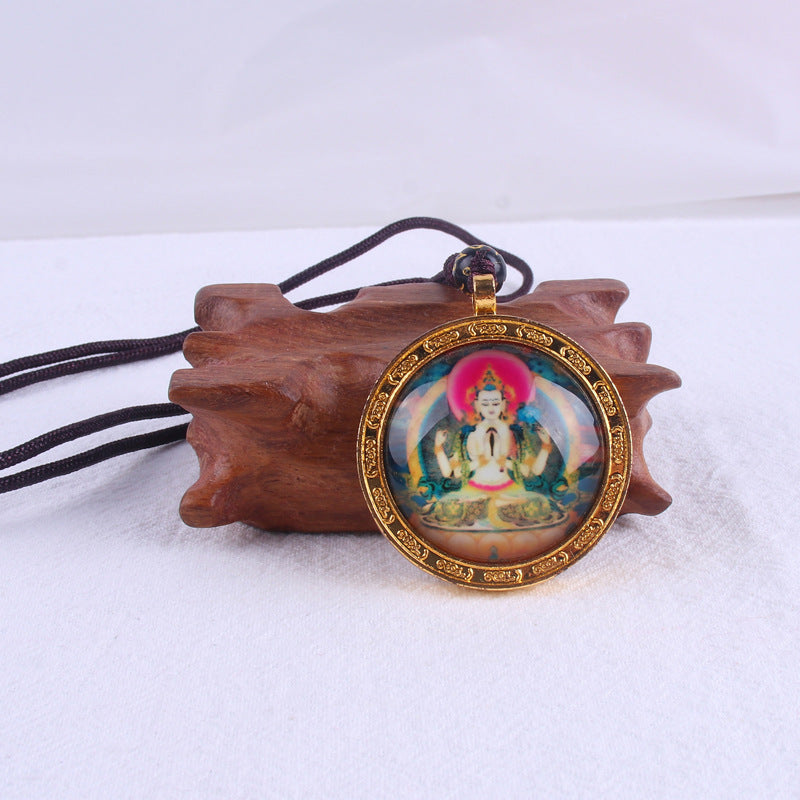Tibetan Vintage Blackwood Father's Day Sweater Necklaces