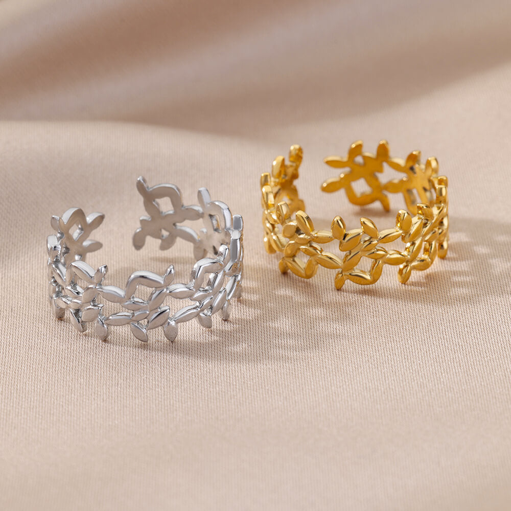 Men's Korean Style Simple Stainless Steel Geometric Rings