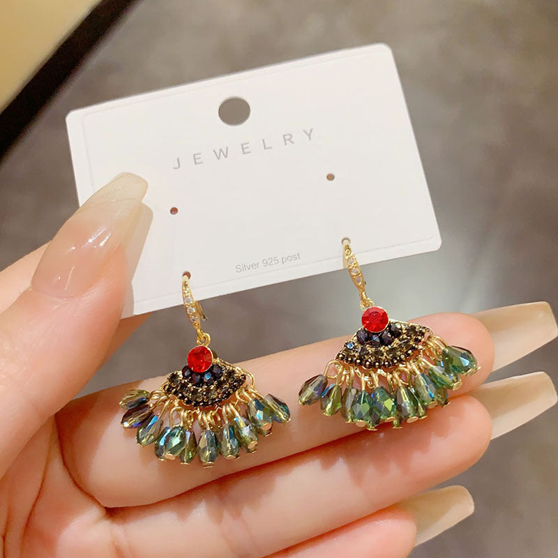 Crystal Tassel Bohemian Handmade Ethnic Style Ear Hook