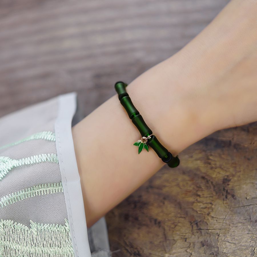 Woven Hand Strap Lucky Bamboo Boys Bracelets