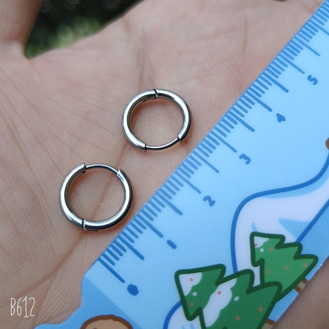 Women's & Men's Stainless Steel Fashion Personality Titanium Ear Earrings