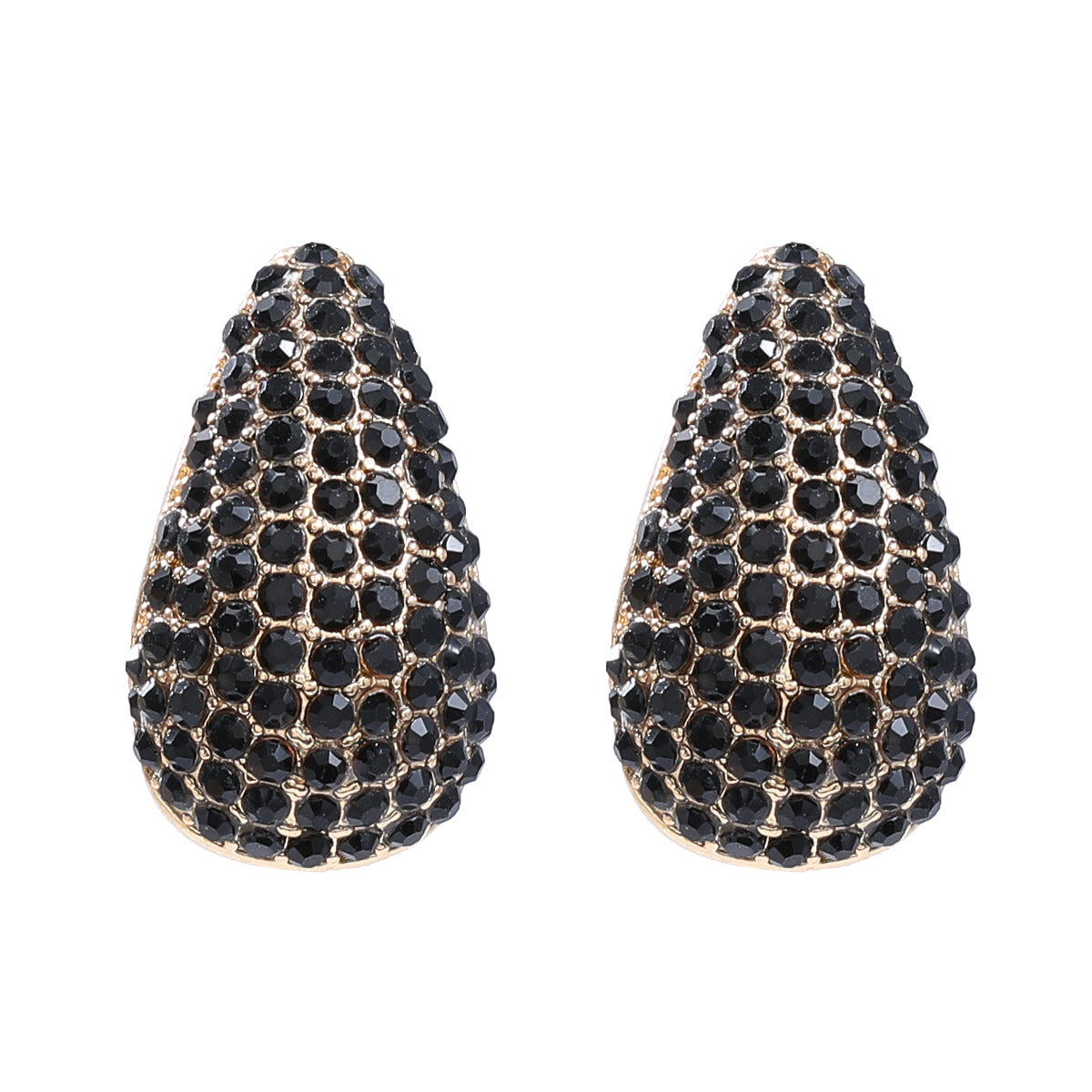 Women's Diamond Water Drop-shaped Exaggerated Geometric Party Earrings