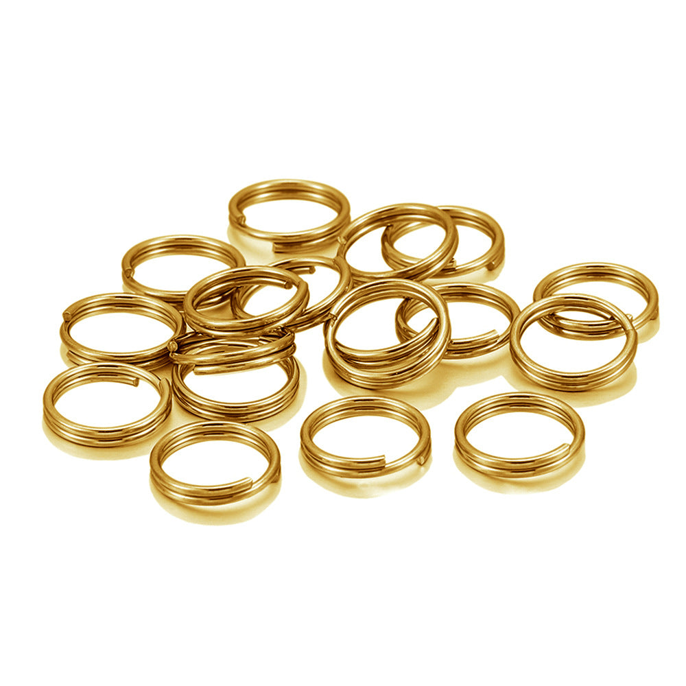 Stainless Steel Double Broken Aperture Layer Jewelry Accessories