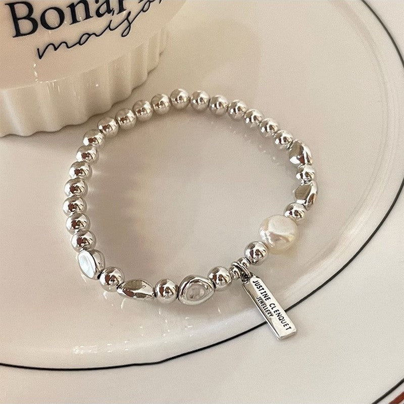 Women's French Sweet Pearl Geometric High-grade Exquisite Bracelets