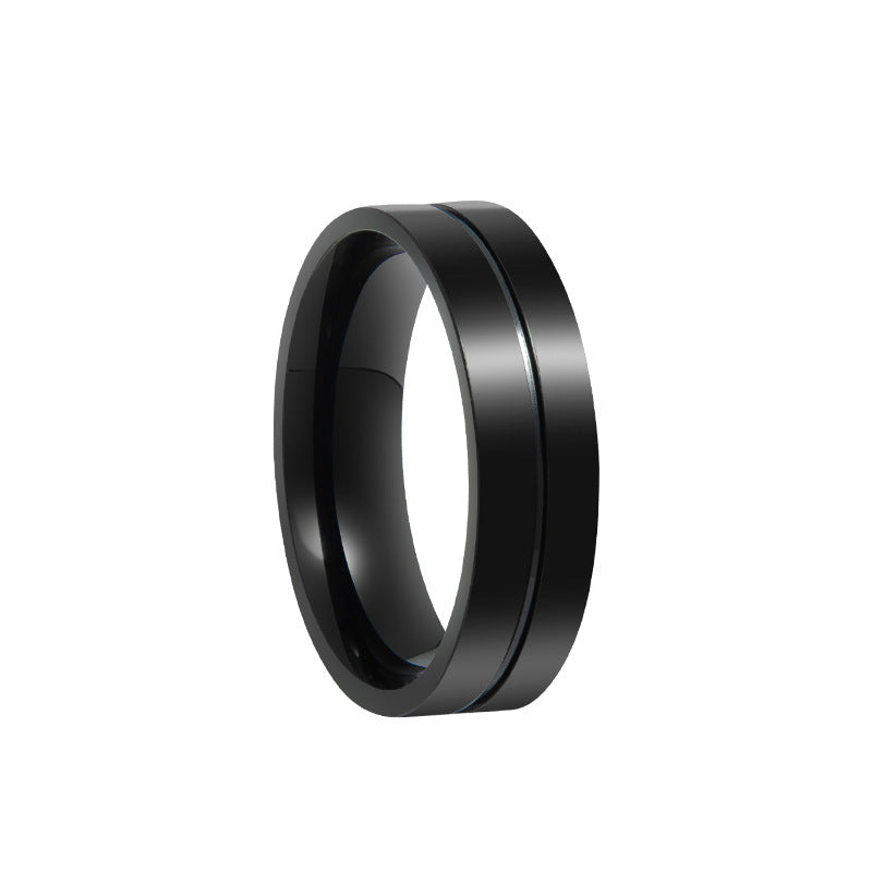Accessories Stainless Steel Diamond Couple Zircon Rings