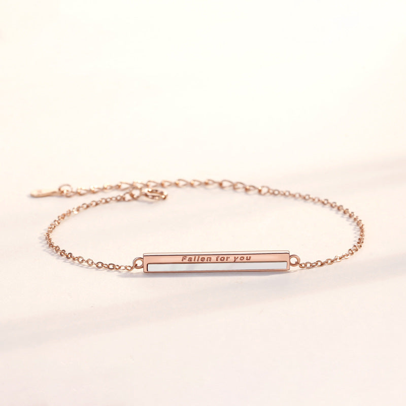 Jewelry Love You Couple Female Korean Bracelets