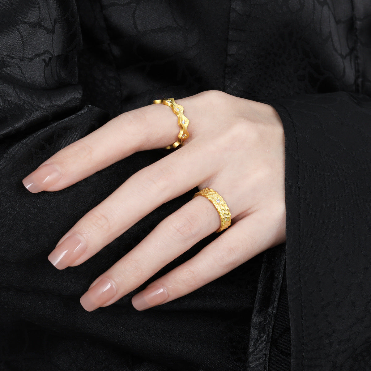 Women's Sense Niche Personality Light Luxury Temperament Rings