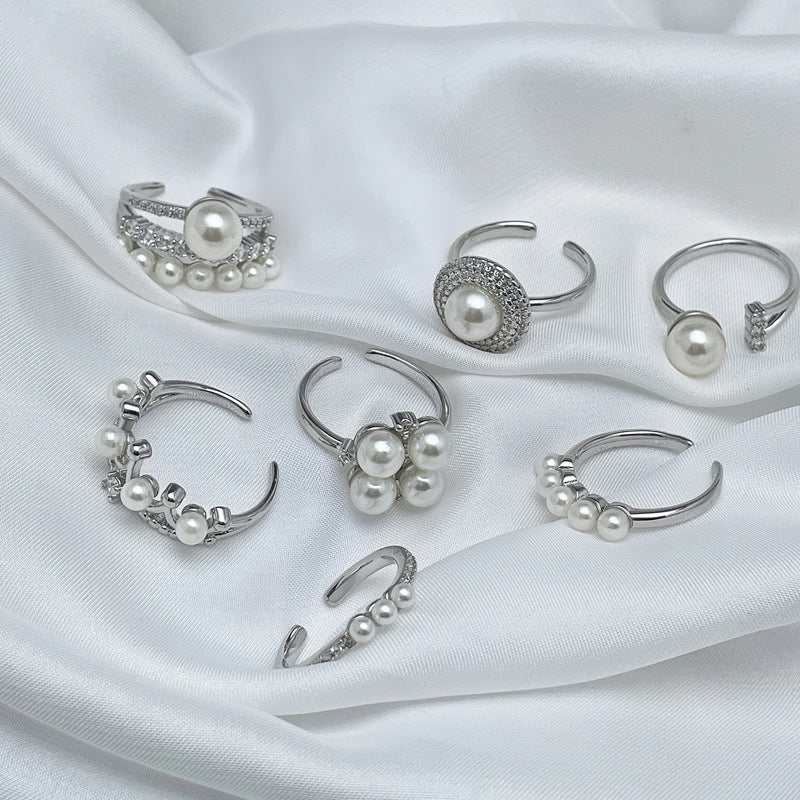 Women's Luxury Sweet Cool Fashion French Style Open-end Rings