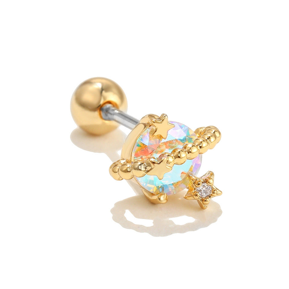 Geometric Metal Light Luxury Simplicity Ear Rings