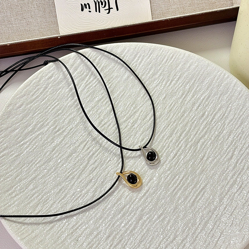 Alloy Plating Vintage Abstract Love Heart Necklaces