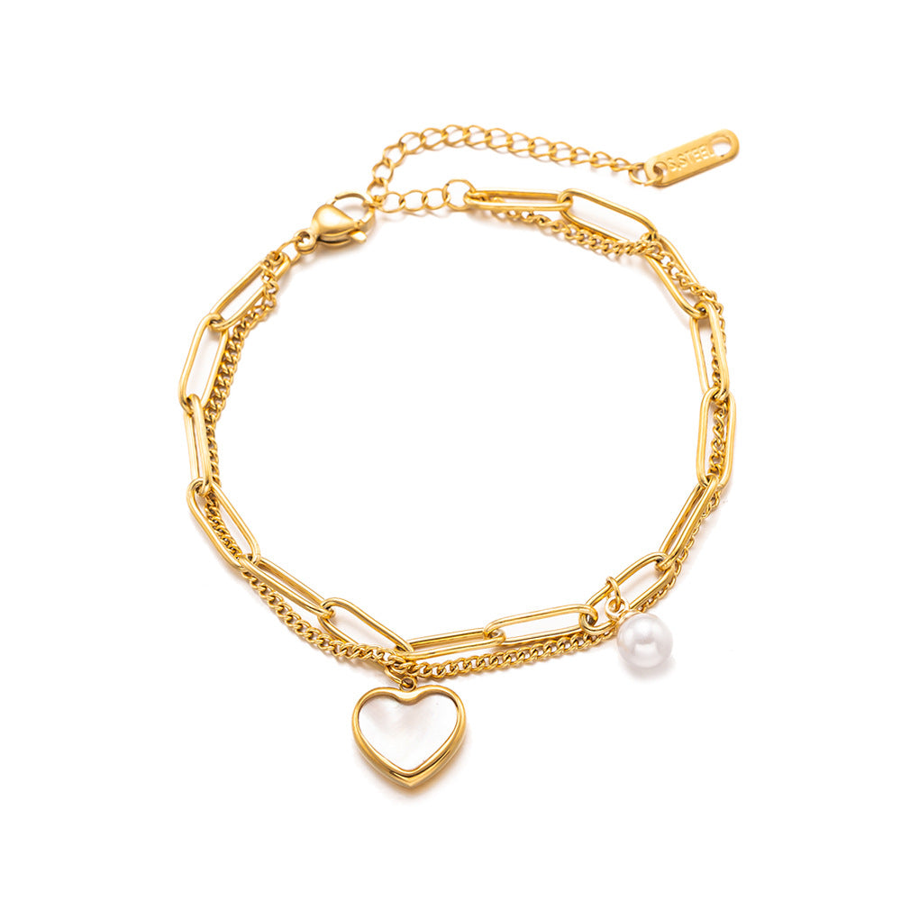 Baroque Atmosphere Retro French Romantic Pearl Bracelets