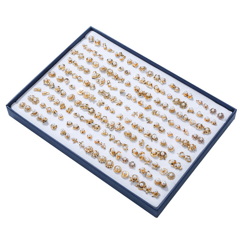 Korean Style Plastic Pair Boxed Collection Dripping Rings