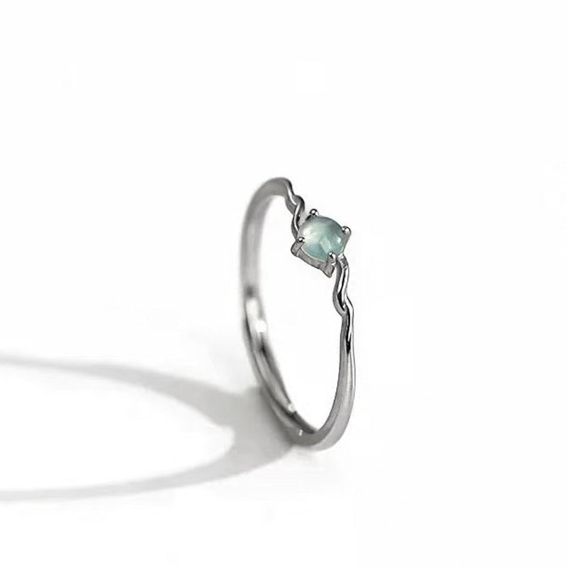 Niche Cold Feeling Extremely Thin Simple Ring