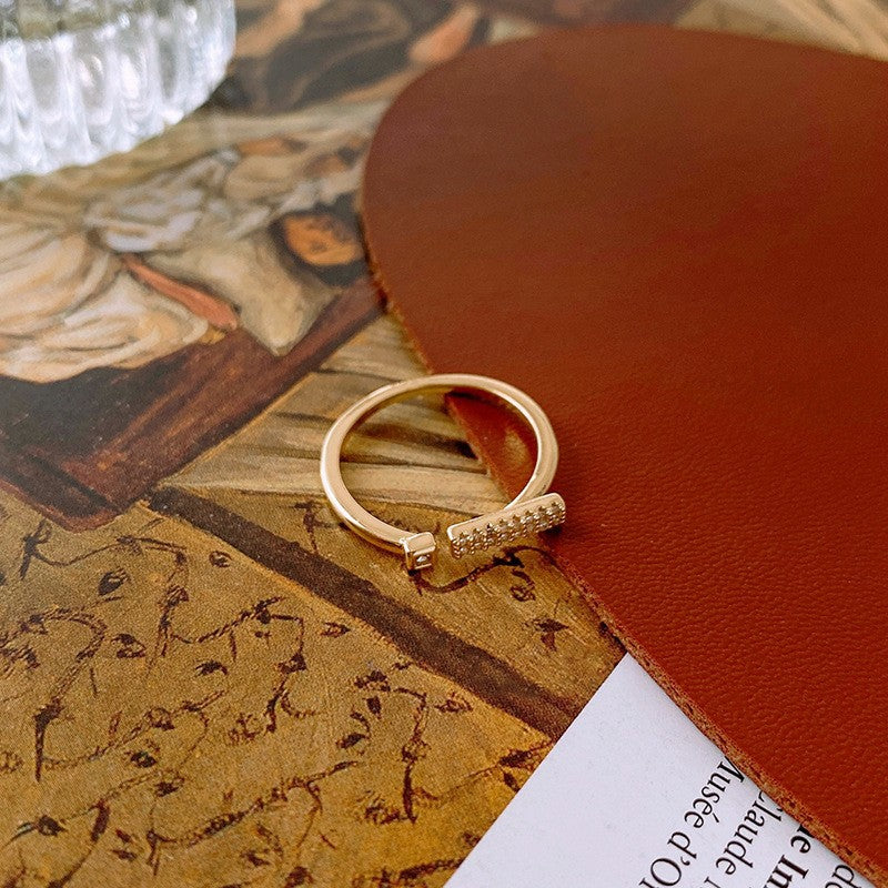 Women's Affordable Luxury Titanium Steel Index Finger Rings