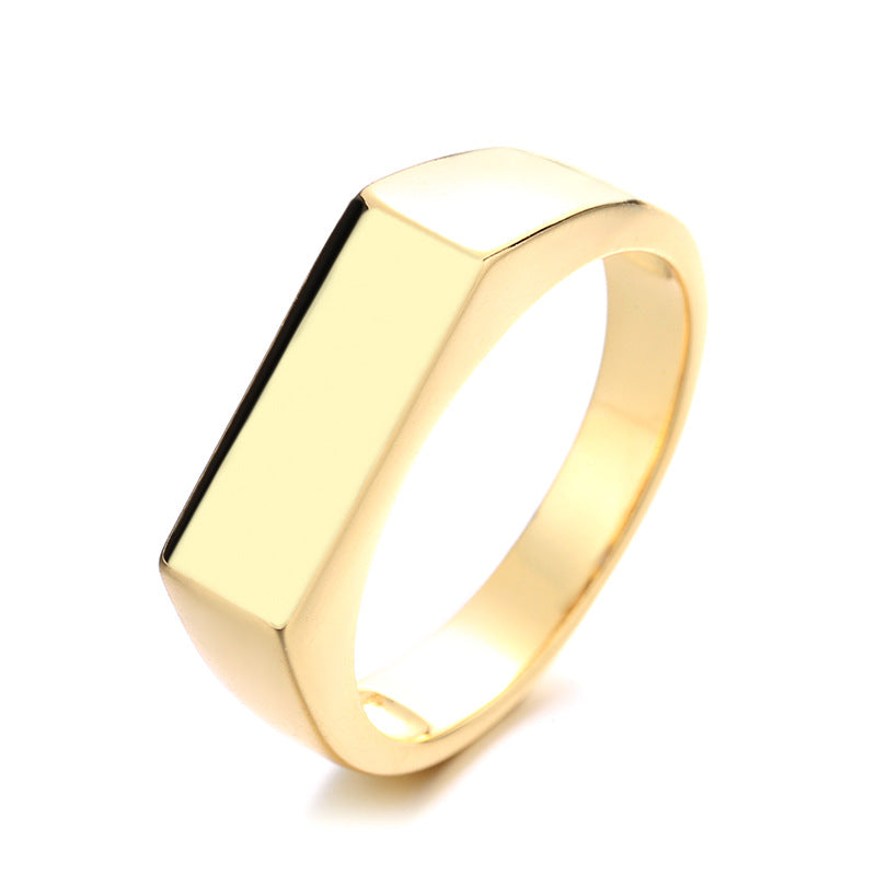 Anchor Female Nude Simple Fashion Starry Rings