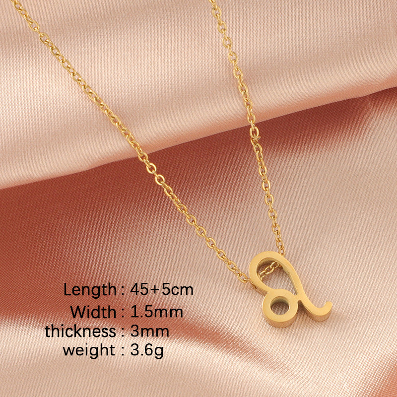 Twee Constellations Constellation Clavicle Chain Card Necklaces