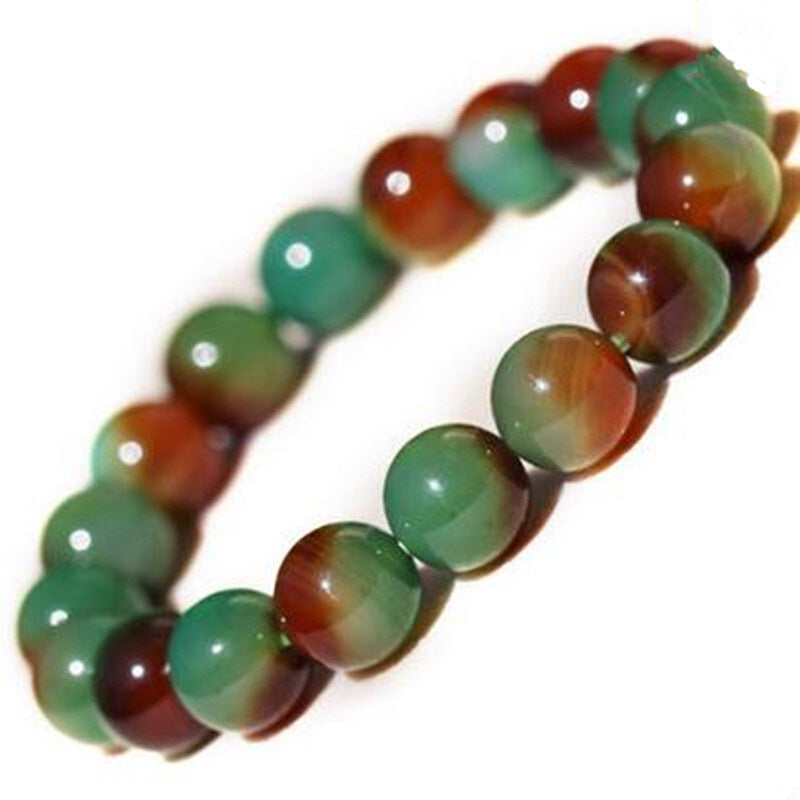 Agate Red Green Live Broadcast Scenic Bracelets