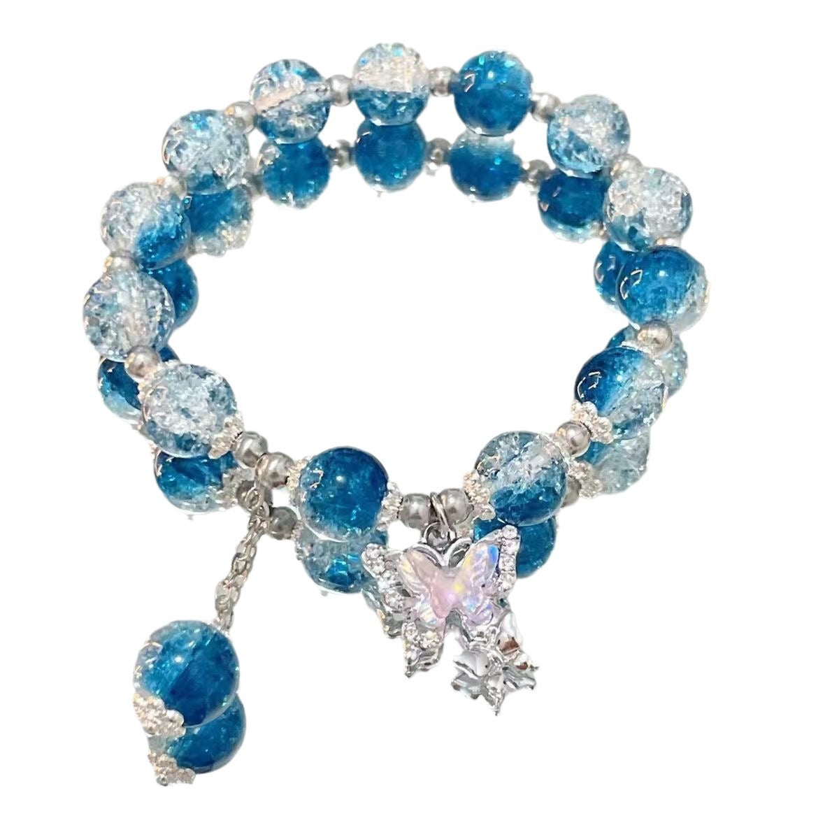 Fairy Butterfly Jade Broken Female Design Mori Style Sweet Bracelets