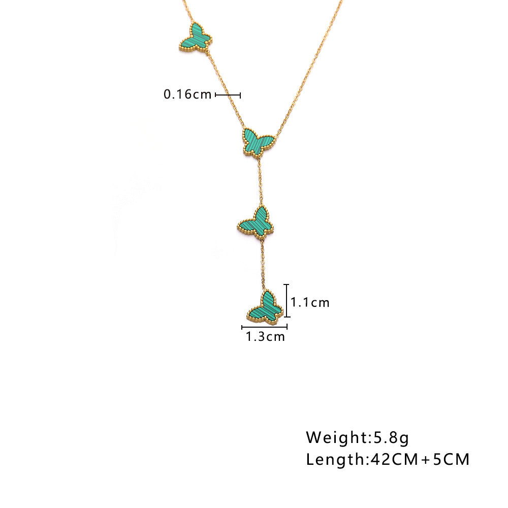 Special Interest Light Luxury Design Sweater Necklaces