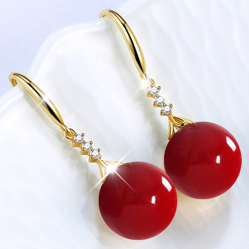 Women's Artificial Pearl Short Long Eardrops For Earrings