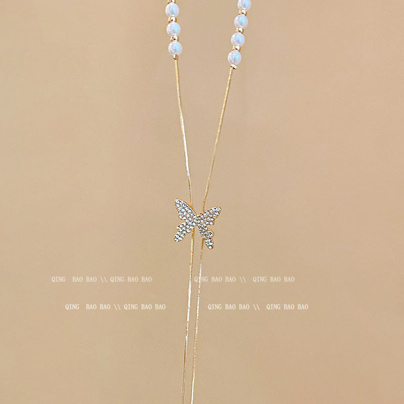Women's Versatile High Sense Short Pearl Design Necklaces