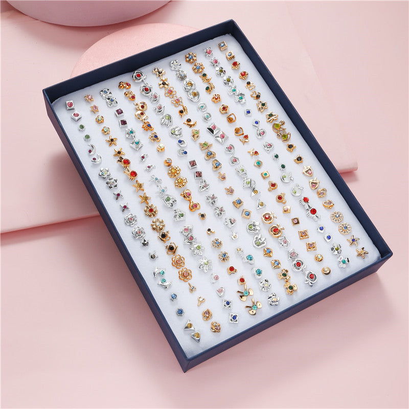 Korean Style Plastic Pair Boxed Collection Dripping Rings