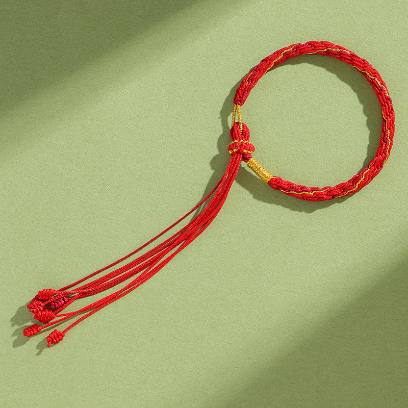Women's & Men's Finished Ancient Style Couple Fishtail Knot Bracelets